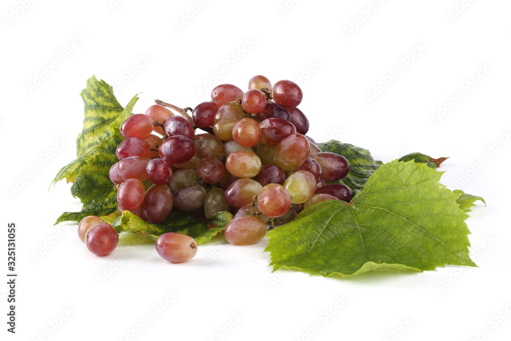 Obraz premium Grape on autumn leaves
