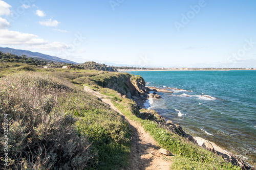 sentier littoral entre Collioure et Argelès
