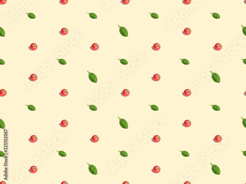 Seamless bright spring pattern with design and repetition.