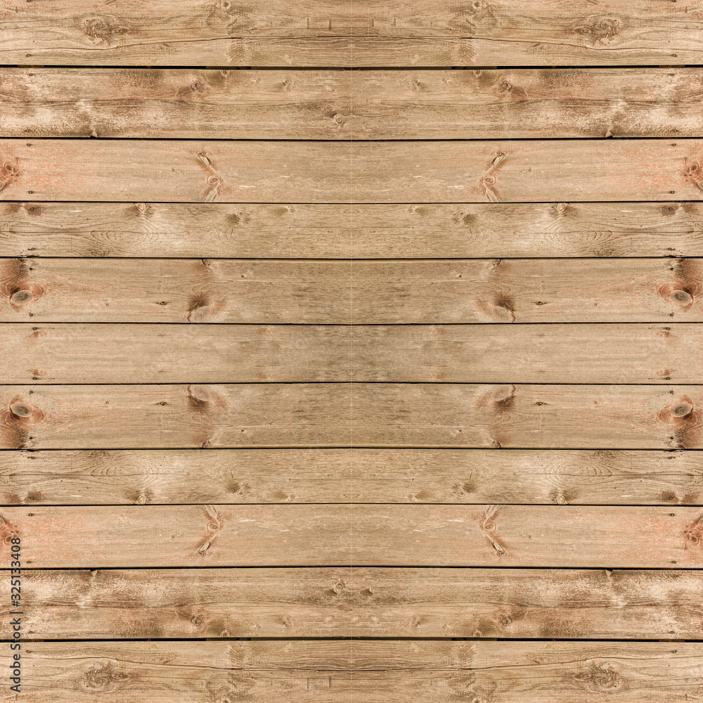 Obraz premium old brown rustic light bright wooden texture - wood background square
