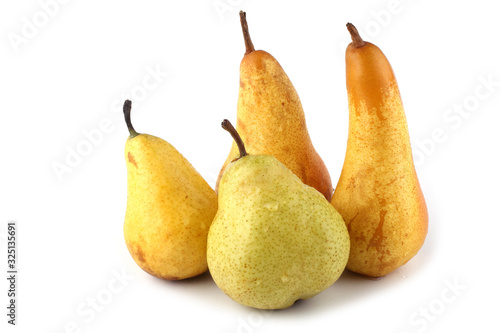 Different pear varieties