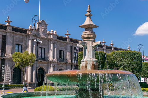 Fountain in Toluca, Mexico photo