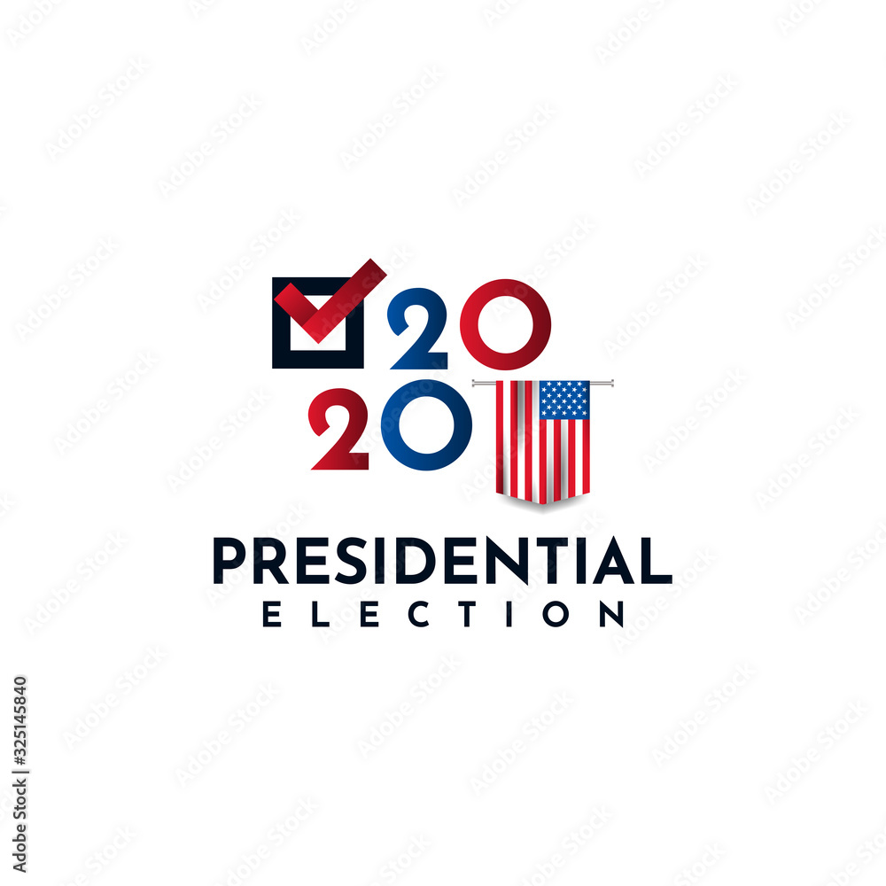 United States, 2020 Presidential Election Template Design