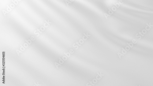 Large White Flag fullscreen background in the wind photo