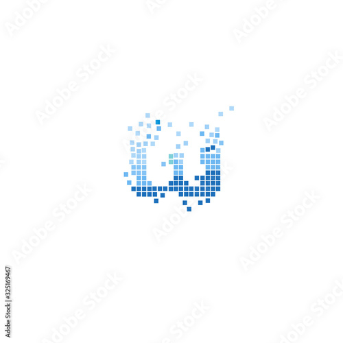 WATER AND TECHNOLOGY DESIGN LOGO TEMPLATE