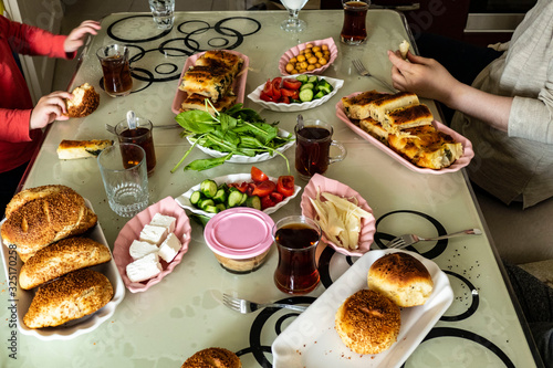 table setting for a meal