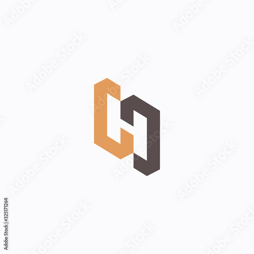 Free Download vector letter h logo design template - GFXLoad