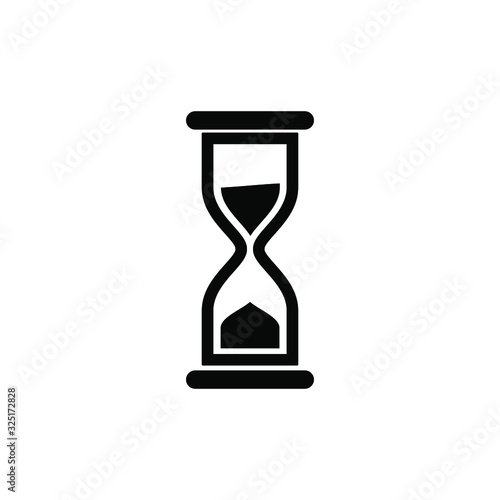 Hourglass icon vector image EPS