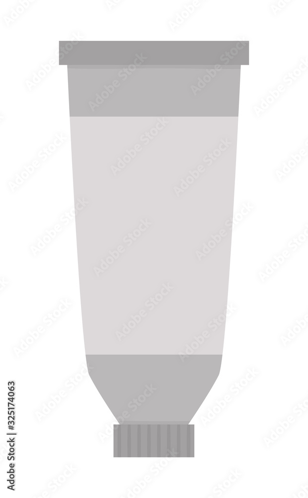 Vector flat tube icon. Medicine picture isolated on white background. Healthcare, research and laboratory concept. Health check or treatment clip art. Vector flat tube icon. Medicine picture isolated on white background. Healthcare, research and laboratory concept. Health check or treatment clip art.