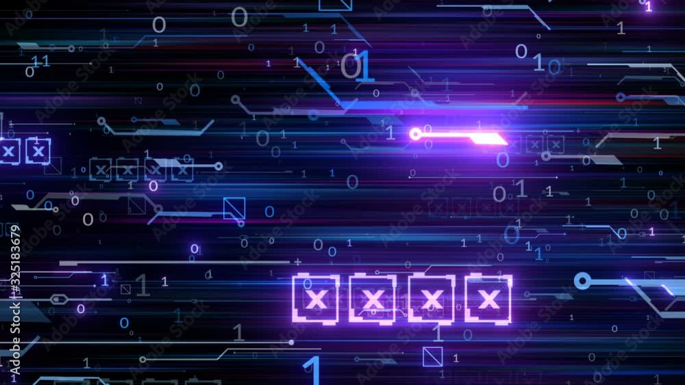 flowing data analysing futuristic animation video flowing data analysing futuristic animation video