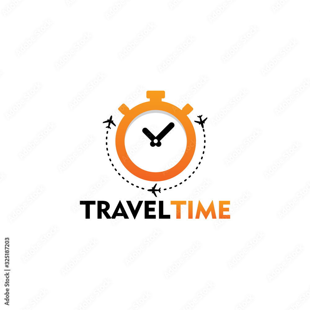 Travel Time Logo Template Design Travel Time Logo Template Design