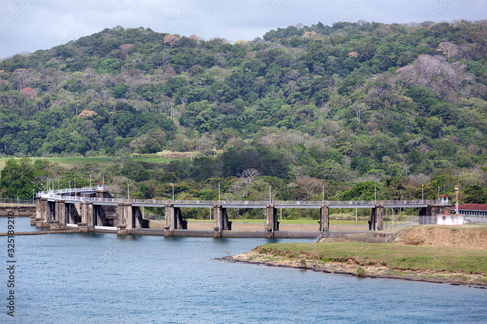 Gatun Artificial Lake Dam Gatun Artificial Lake Dam