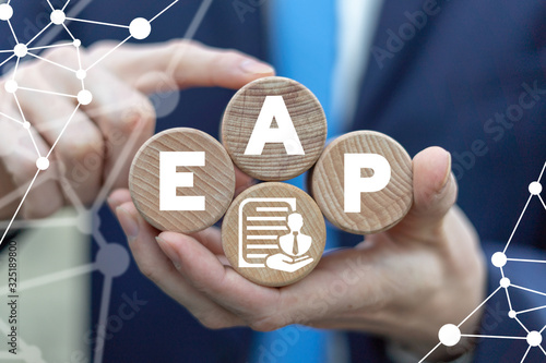 EAP Employee Assistance Program Business Care Concept. photo