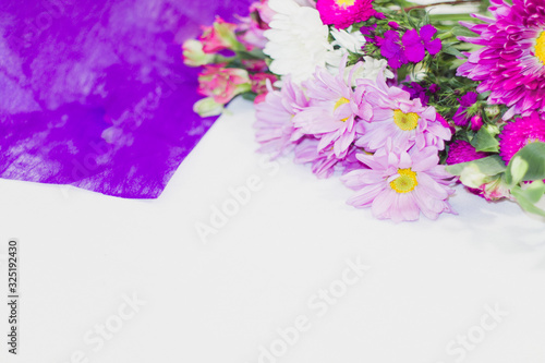 Mother's Day Bunch with Purple Tissue