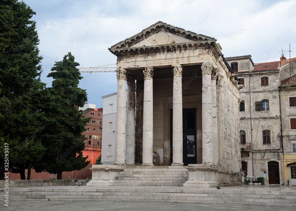 Temple of Augustus in Pula