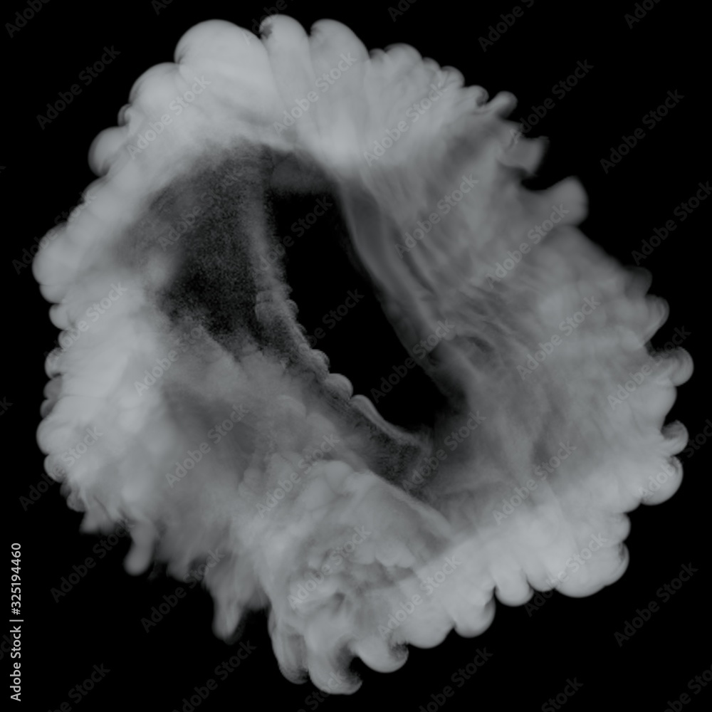 White cloud burst texture isolated on black background. Steam explosion special effect. Realistic thick smoke Puff. White cloud burst texture isolated on black background. Steam explosion special effect. Realistic thick smoke Puff.