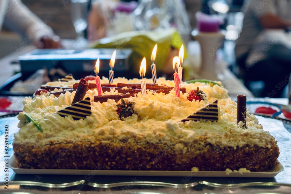 cake with candles cake with candles