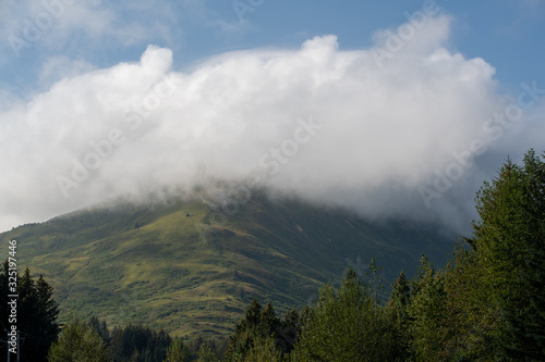 clouds over mountains © Terry