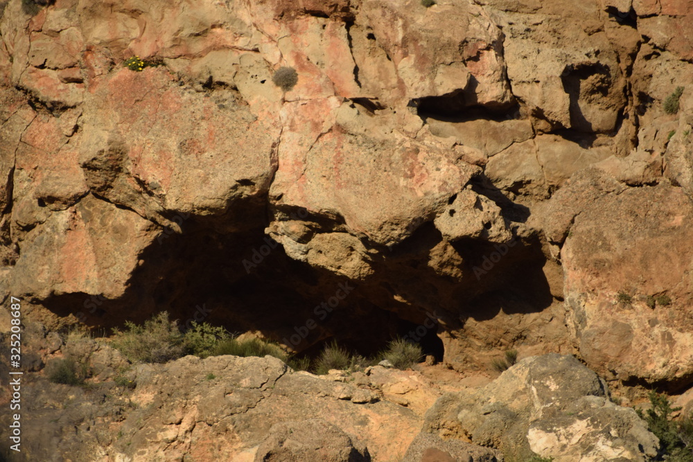 Fototapeta premium Oberirdische Höhle in Andalusien