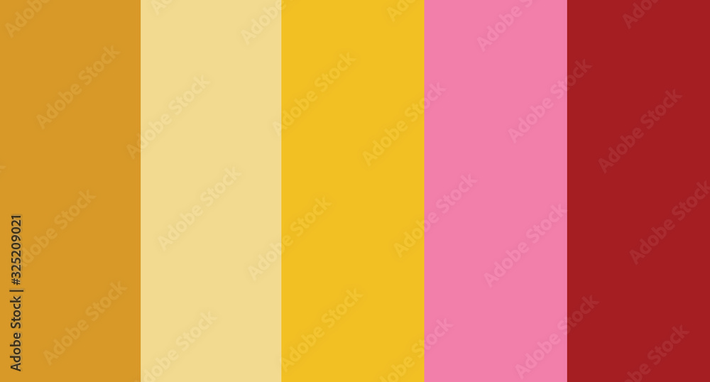 Obraz premium colour set palette vector illustration