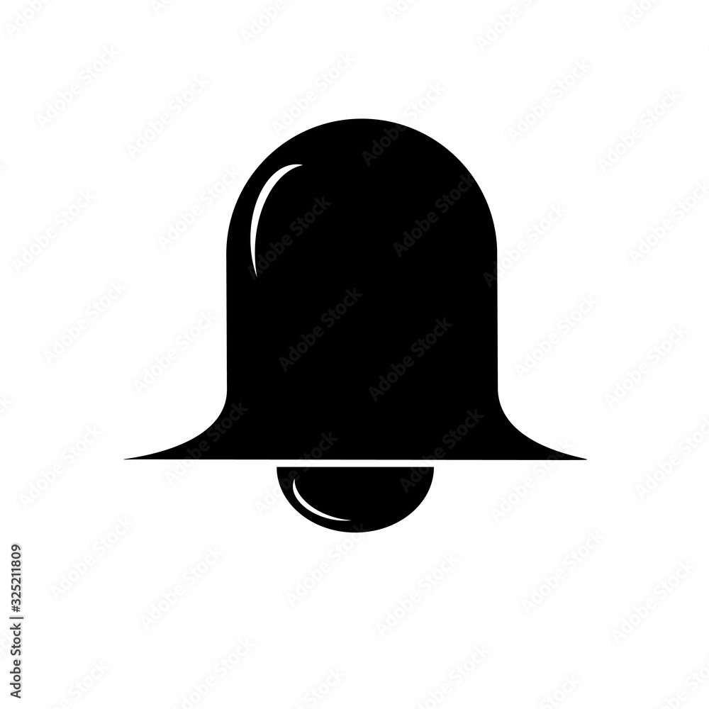 Bell Icon in trendy flat style isolated on grey background. Notification symbol for your web site design, logo, app, UI. Vector illustration, EPS10. Bell Icon in trendy flat style isolated on grey background. Notification symbol for your web site design, logo, app, UI. Vector illustration, EPS10.