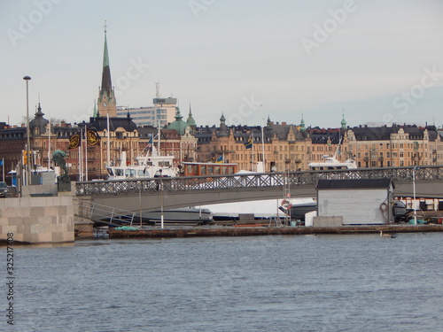 view of old town in stockholm sweden
