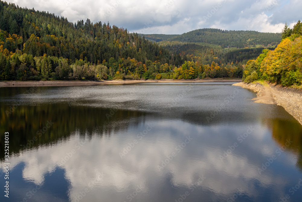 Idyllic view at Alb water reservoir in the Black Forest Idyllic view at Alb water reservoir in the Black Forest