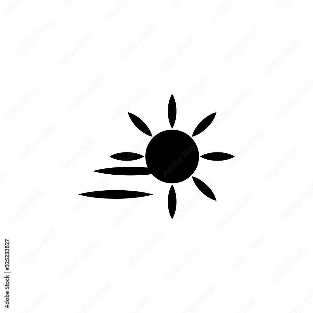 Vector illustration, fog day icon design Vector illustration, fog day icon design