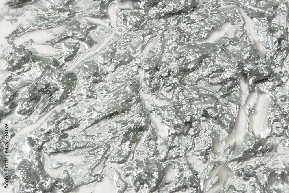 silver textured background 