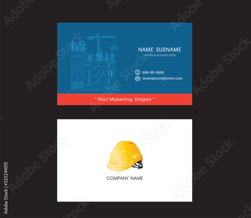  Business Card Template, Engineer Name card