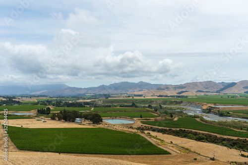 view over the valley