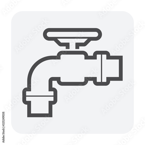 pipe valve icon