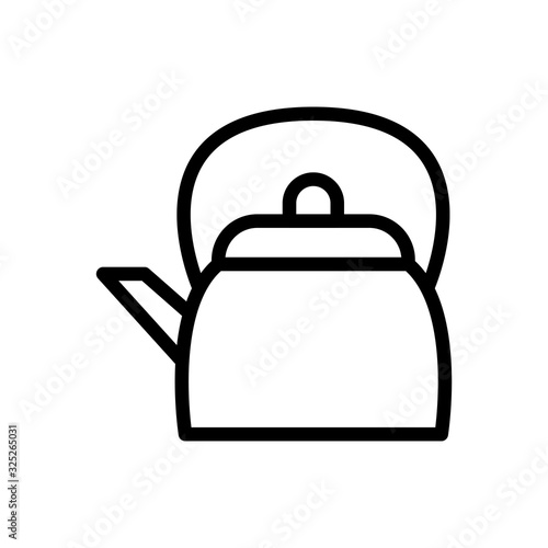 Kettle icon line style