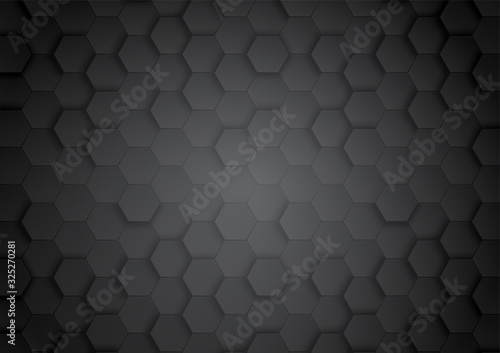 pattern hexagon background abstract © prat