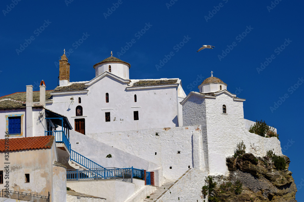 Skopelos island, traditional church of the Annunciation, Greece