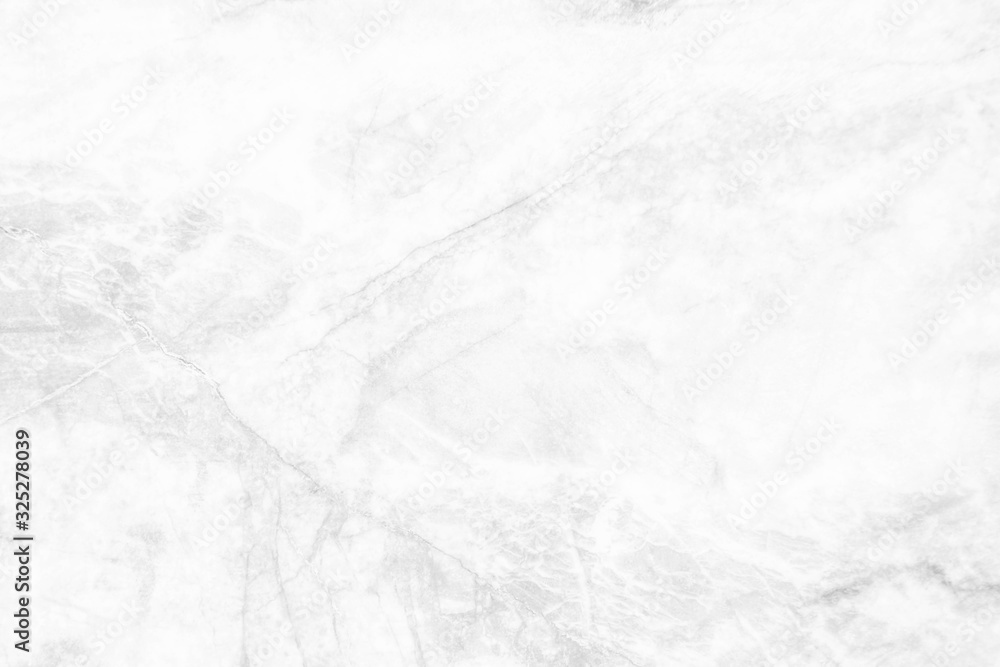 Obraz premium White marble texture with natural pattern for background or design art work 