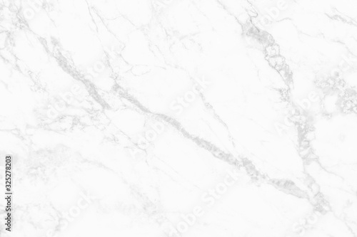White marble texture with natural pattern for background or design art work 
