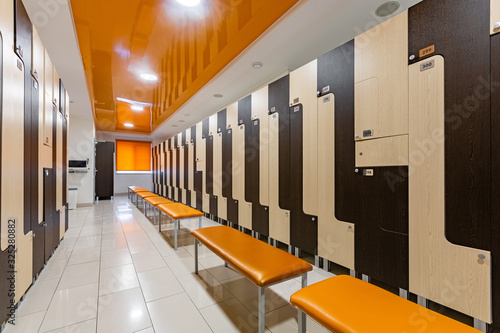 Foto locker room fitness