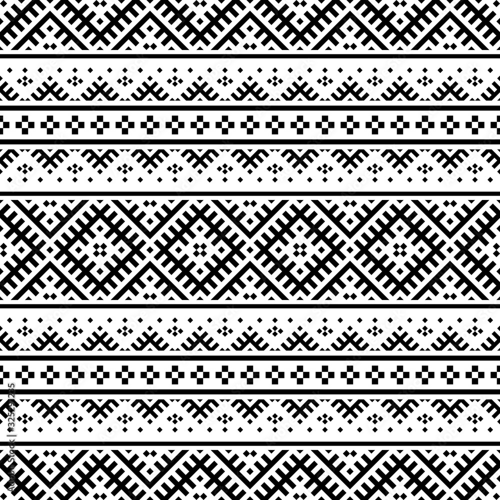 Tribal ethnic vector texture. Seamless striped pattern in Aztec style Tribal ethnic vector texture. Seamless striped pattern in Aztec style