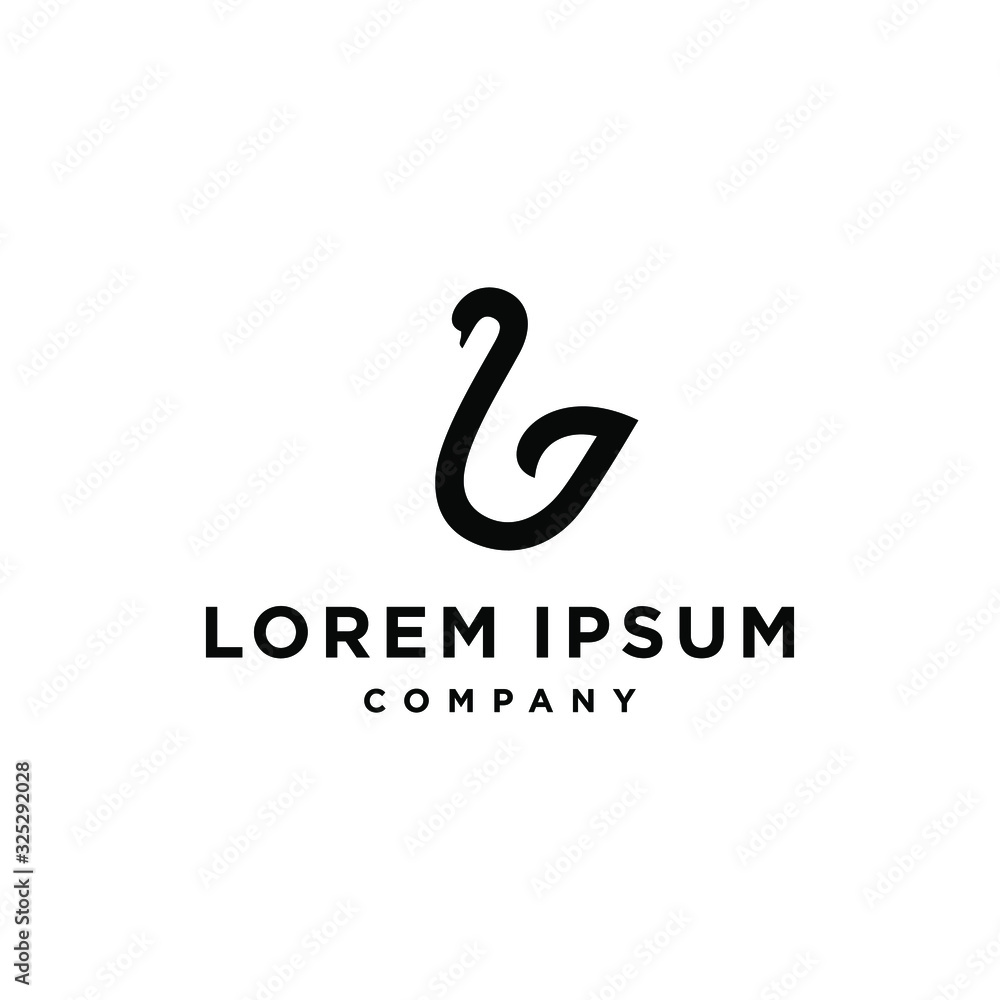 luxury and abstract swan goose duck logo vector hipster icon line outline elegant flamingo monoline illustration luxury and abstract swan goose duck logo vector hipster icon line outline elegant flamingo monoline illustration