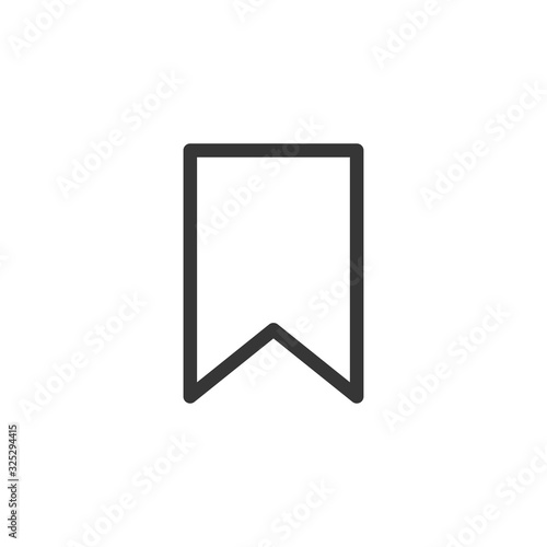 Free Download Bookmark Icon Vector Illustration - GFXLoad
