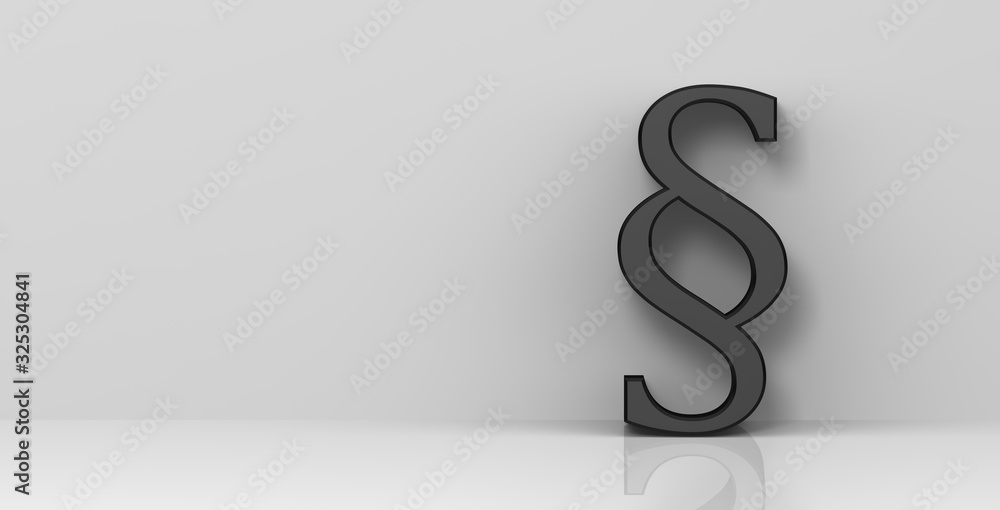 paragraph symbol sign 3d black paragraph symbol sign 3d black