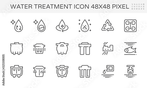 water treatment icon