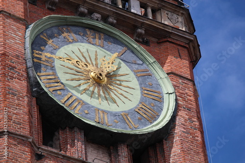 clock tower in Gdansk
