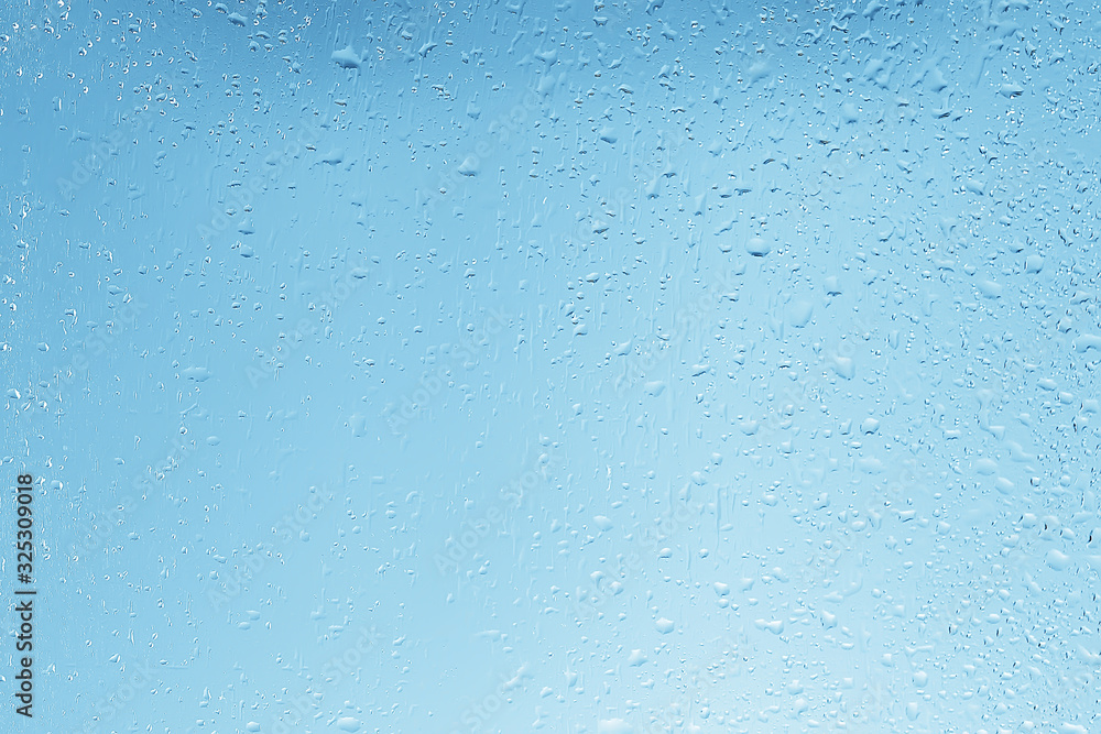 wet glass background condensate / abstract rain, drops texture on transparent glass wet glass background condensate / abstract rain, drops texture on transparent glass