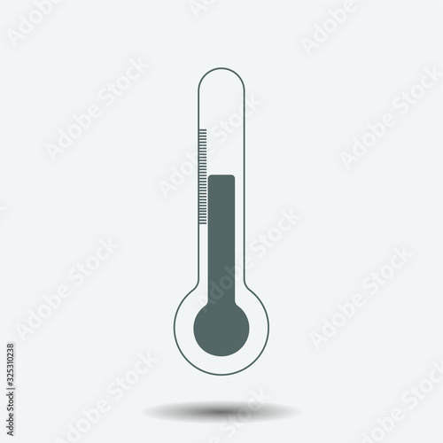 Thermometer Icon illustration isolated vector sign symbol