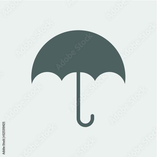 umbrella icon, vector design