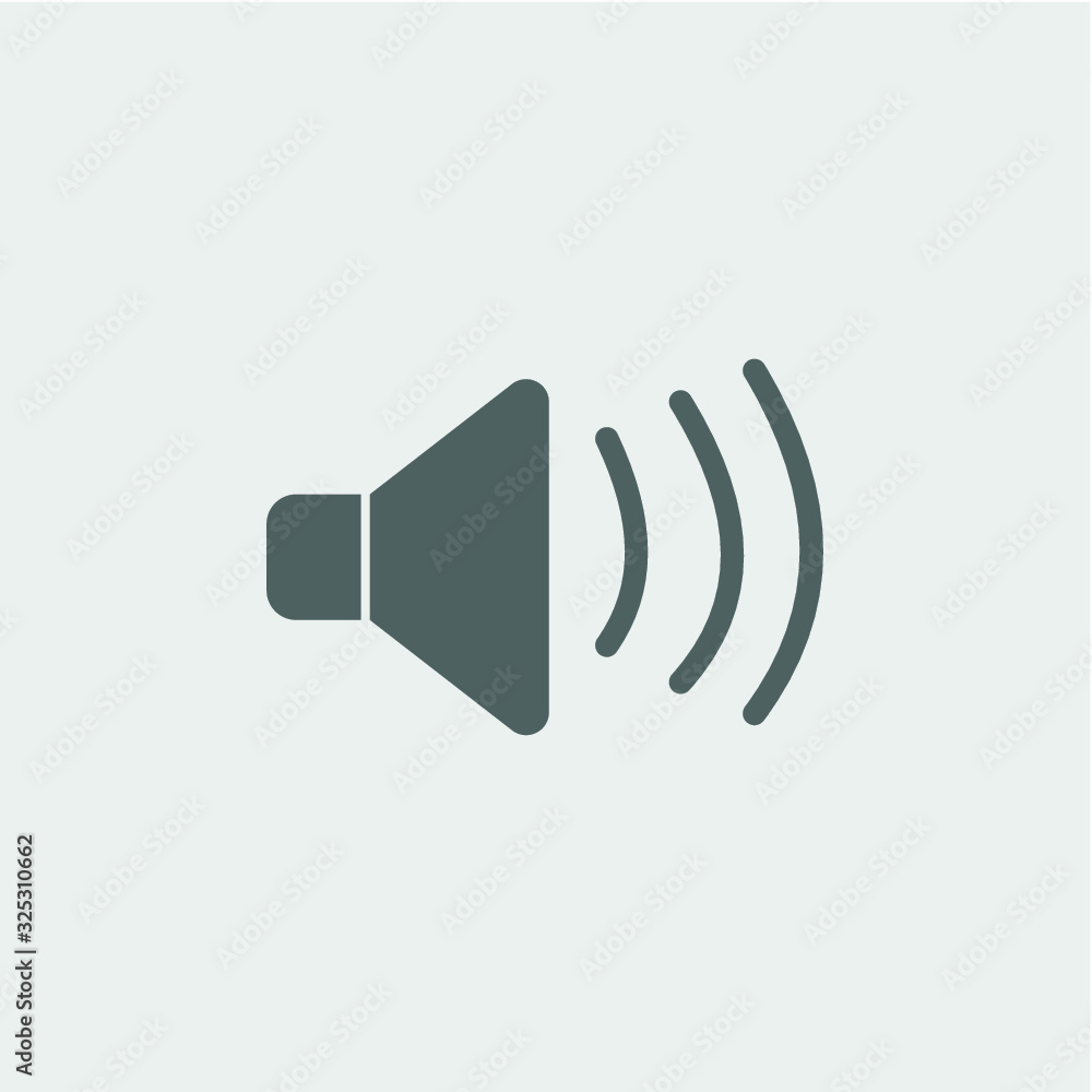 volume icon, vector design volume icon, vector design