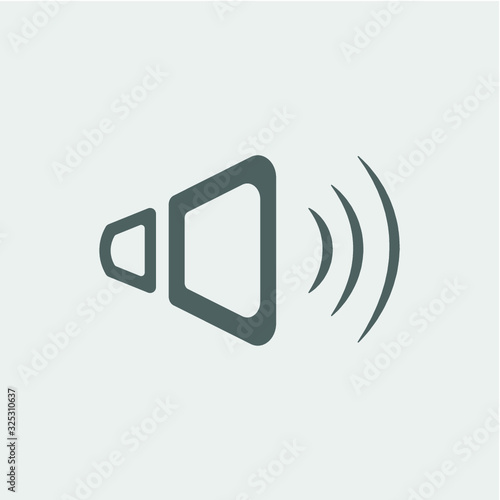 volume icon, vector design