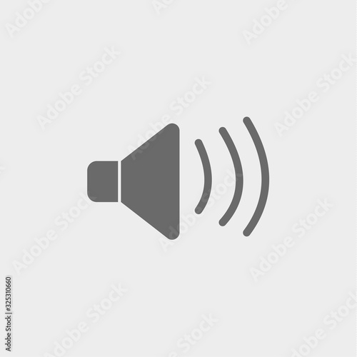 volume icon, vector design